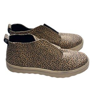 🐆 Universal Thread Tan Leopard Print Slip-On Sneaker Booties 🐆